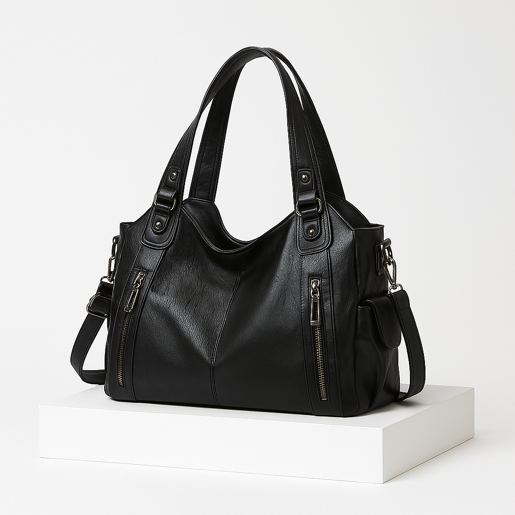 Elegant Leather Tote Bag for Women