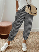 Pantalon Décontracté en Lin pour Femme | Idéal pour le Quotidien