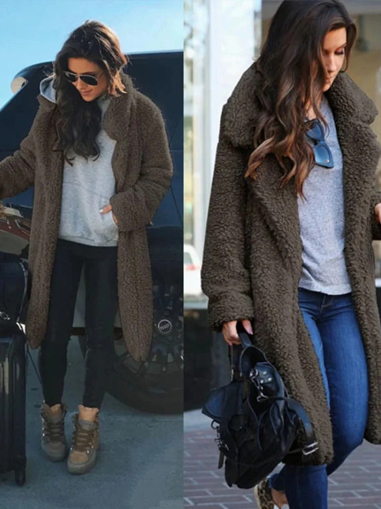 Manteau Long Chic pour Femmes