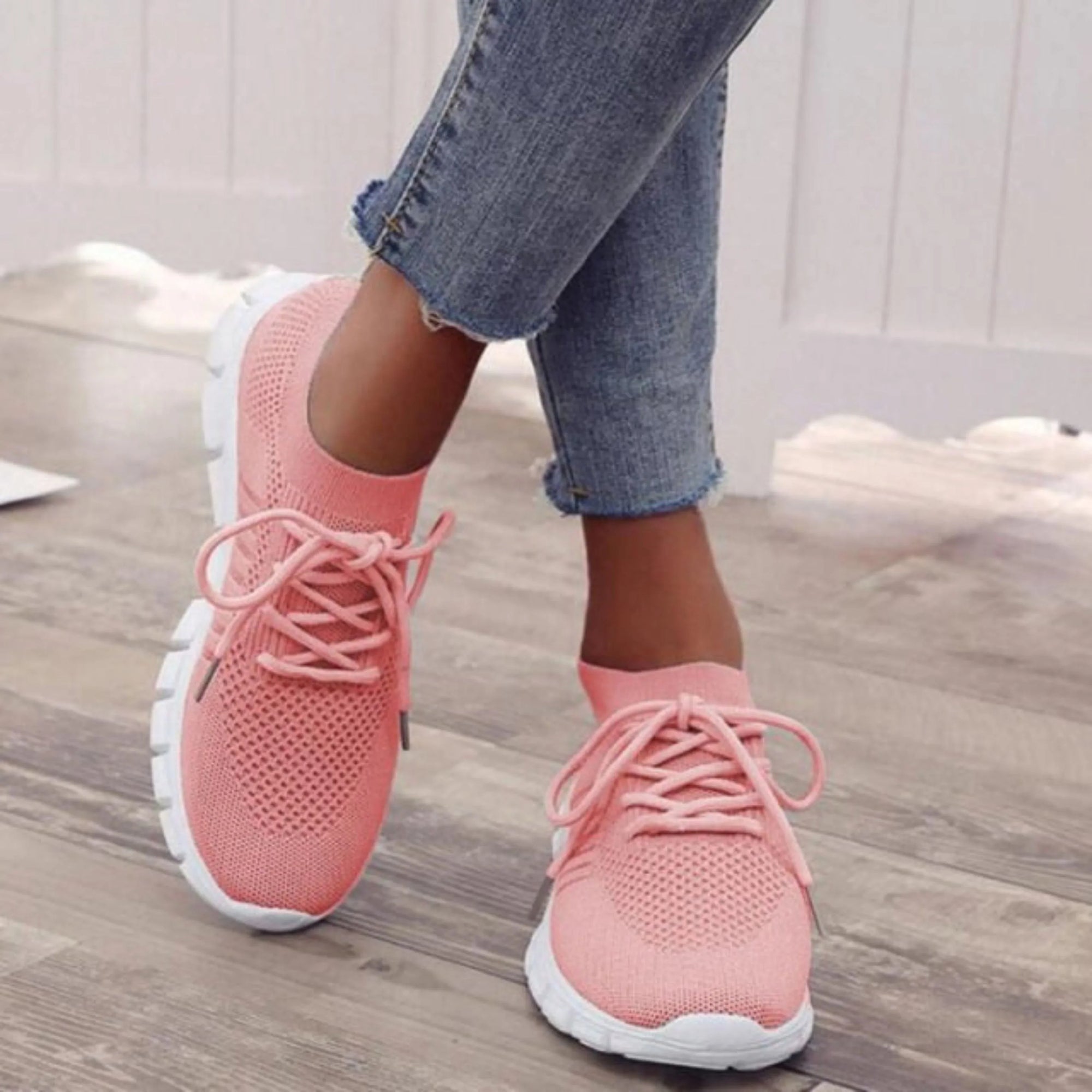 Basket Confort Respirante en Maille pour Femme