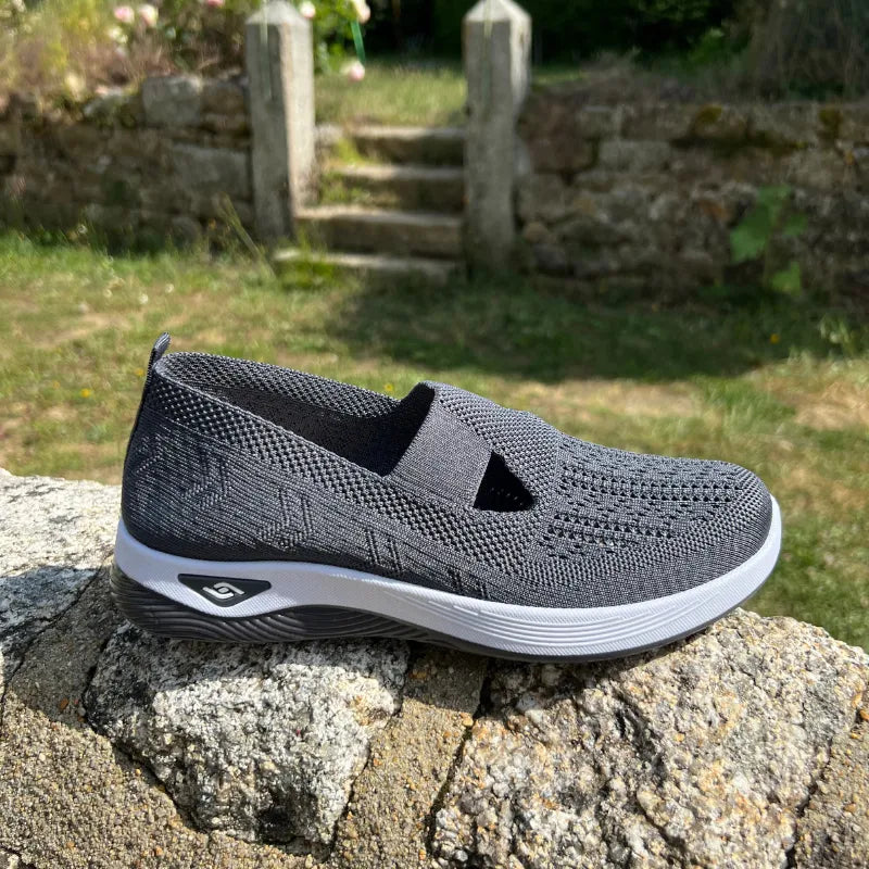 Basket Confortable et Légère Sans Lacets en Maille pour Femme