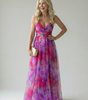 Robe Maxi Sans Manches à Imprimé pour Femme