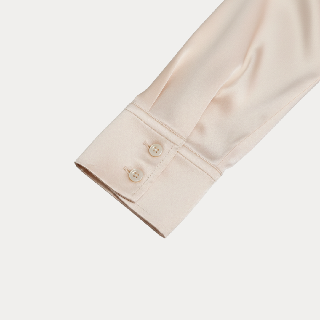 Chemisier élégant pour Femme en tissu satiné