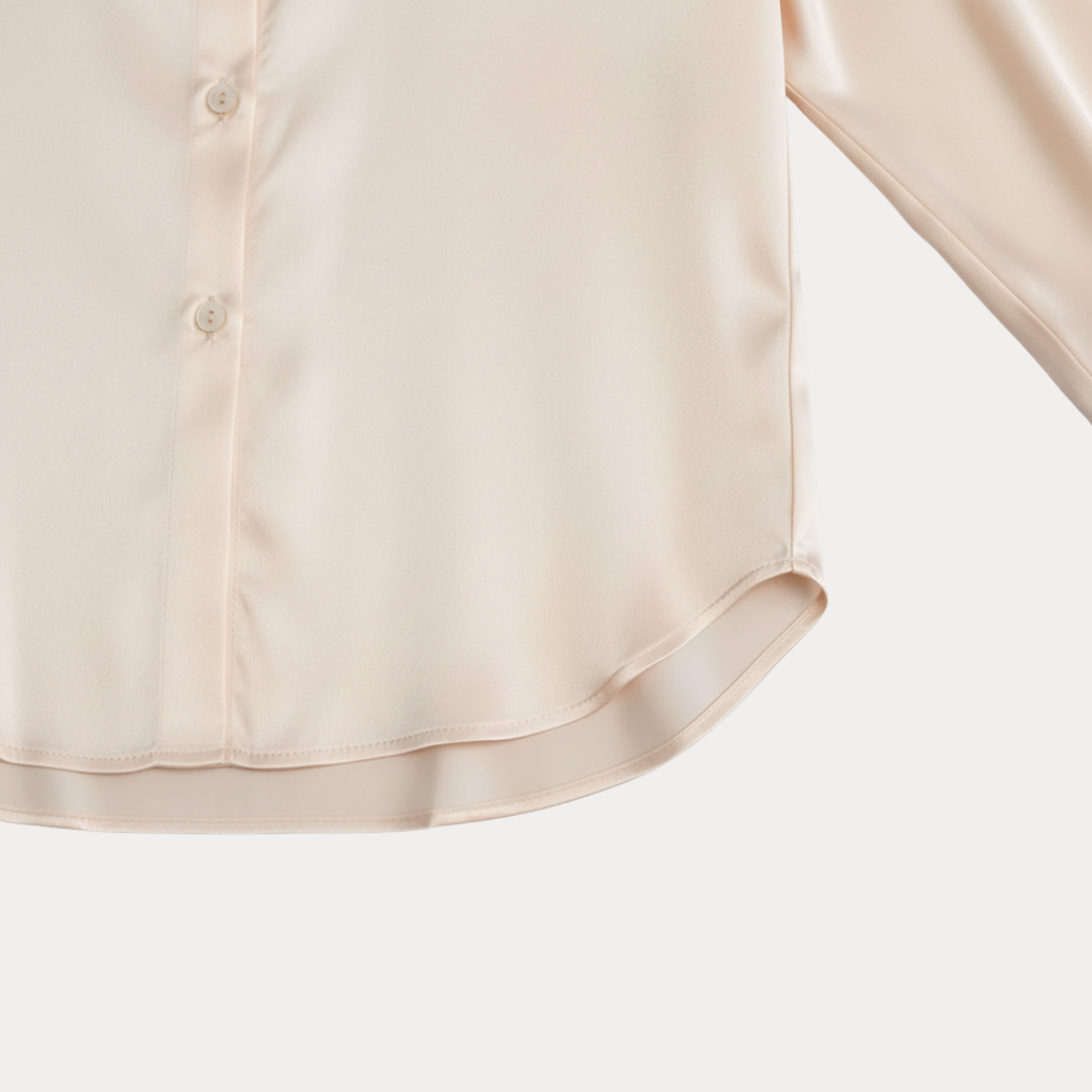 Chemisier élégant pour Femme en tissu satiné