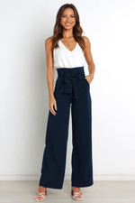 Pantalon Femme Coupe Large pour l'Été
