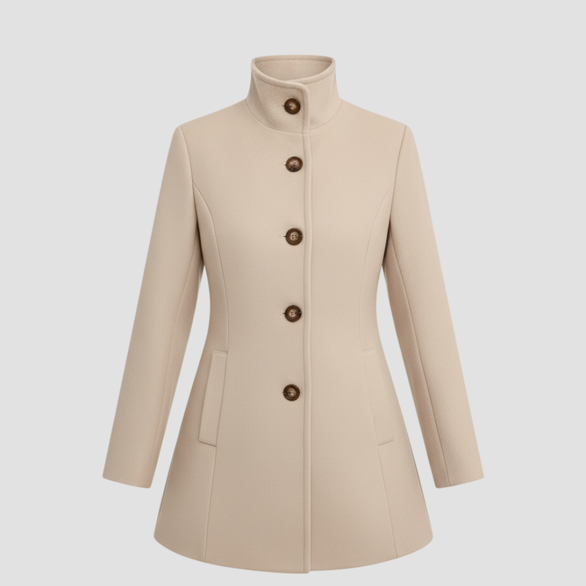 Manteau Élégant Structuré pour Femmes