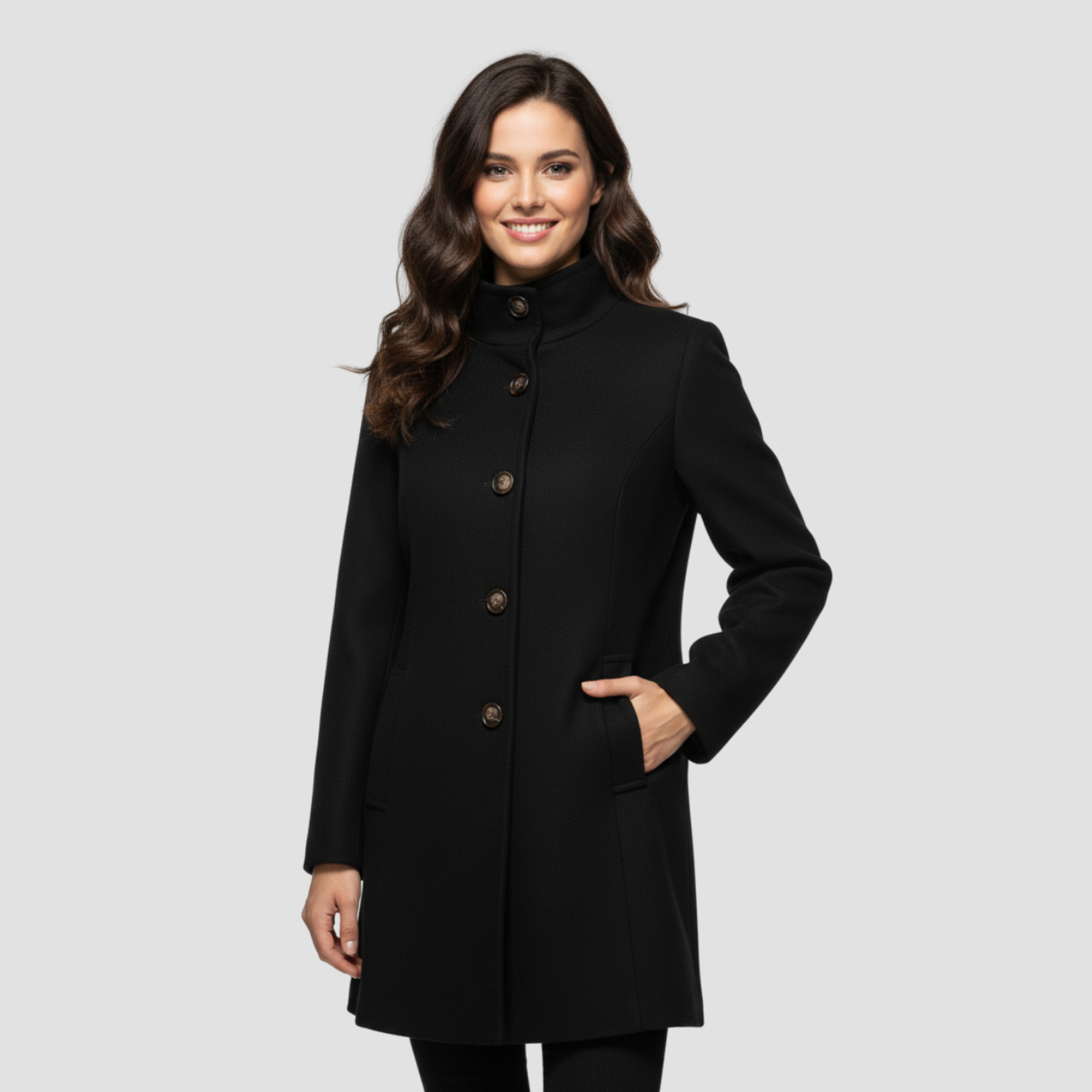 Manteau Élégant Structuré pour Femmes