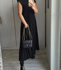 Robe Longue Plissée sans Manches pour Femme | Idéale pour le Quotidien