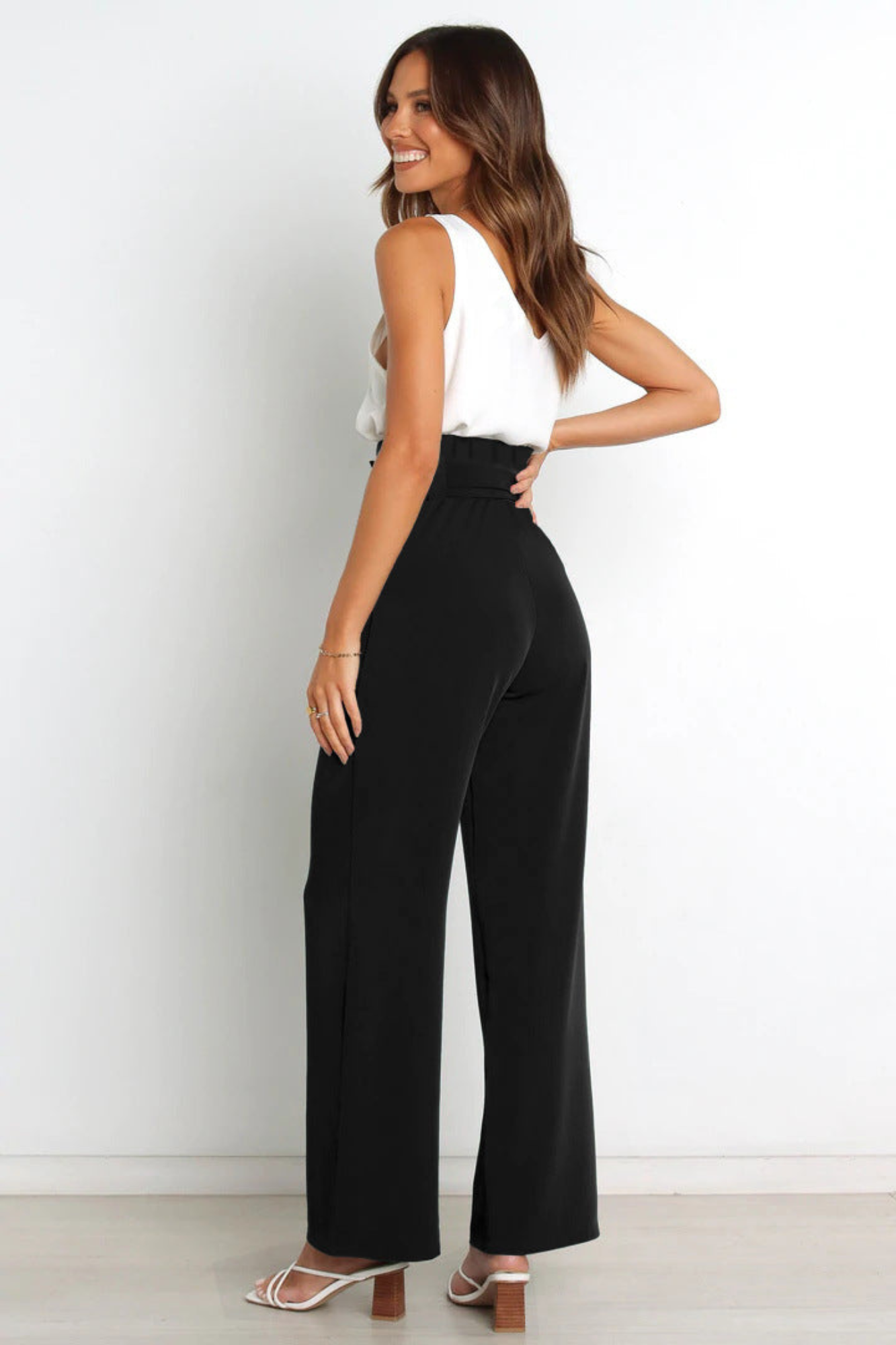 Pantalon Femme Coupe Large pour l'Été