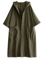 Trenchcoat Long Imperméable pour Femmes