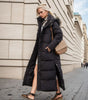 Manteau Long d'Hiver Élégant pour Femmes