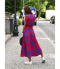 Robe Longue à Imprimé Floral Coupe Évasée pour Femme | Idéale pour l'Été