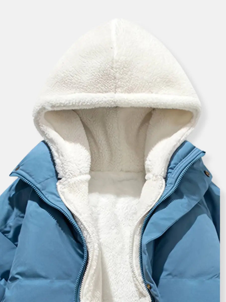 Manteau Hiver à Capuche pour Femmes