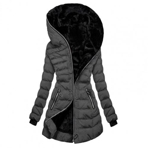 Veste d'Hiver Longue et Élégante pour Femme - Doublure en Fleece