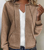 Sweat à Capuche Zippé pour Femmes