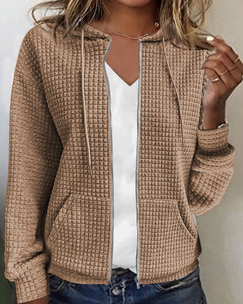 Sweat à Capuche Zippé pour Femmes