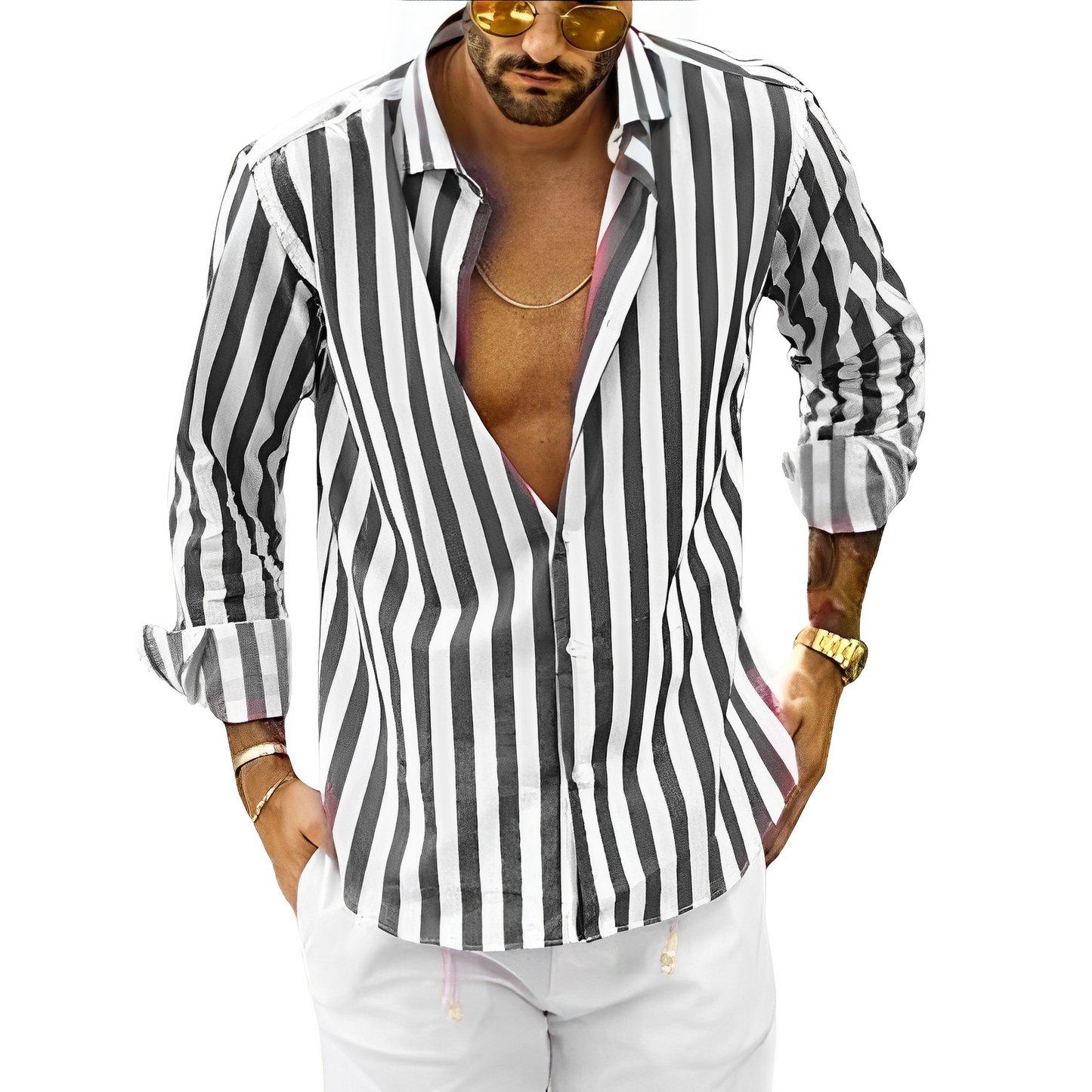 Men's Striped Shirt