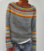 Pull d'Hiver Classique en Tricot pour Femmes
