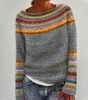 Pull d'Hiver Classique en Tricot pour Femmes