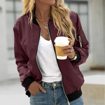 Veste Bomber Élégante pour Femmes