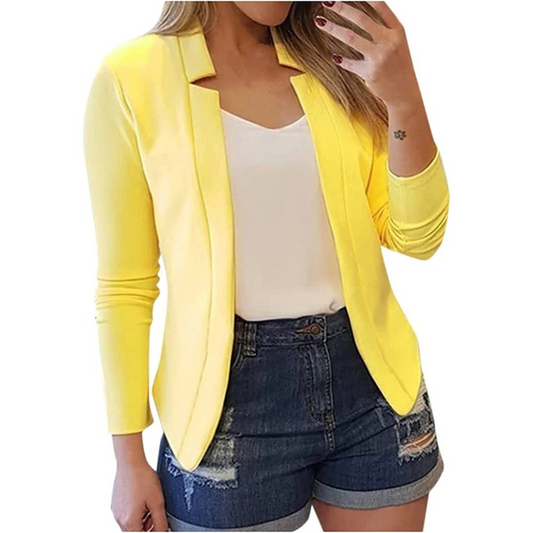 Blazer Élégant Ajusté pour Femmes