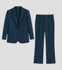 Women's Suit Set with Long Blazer