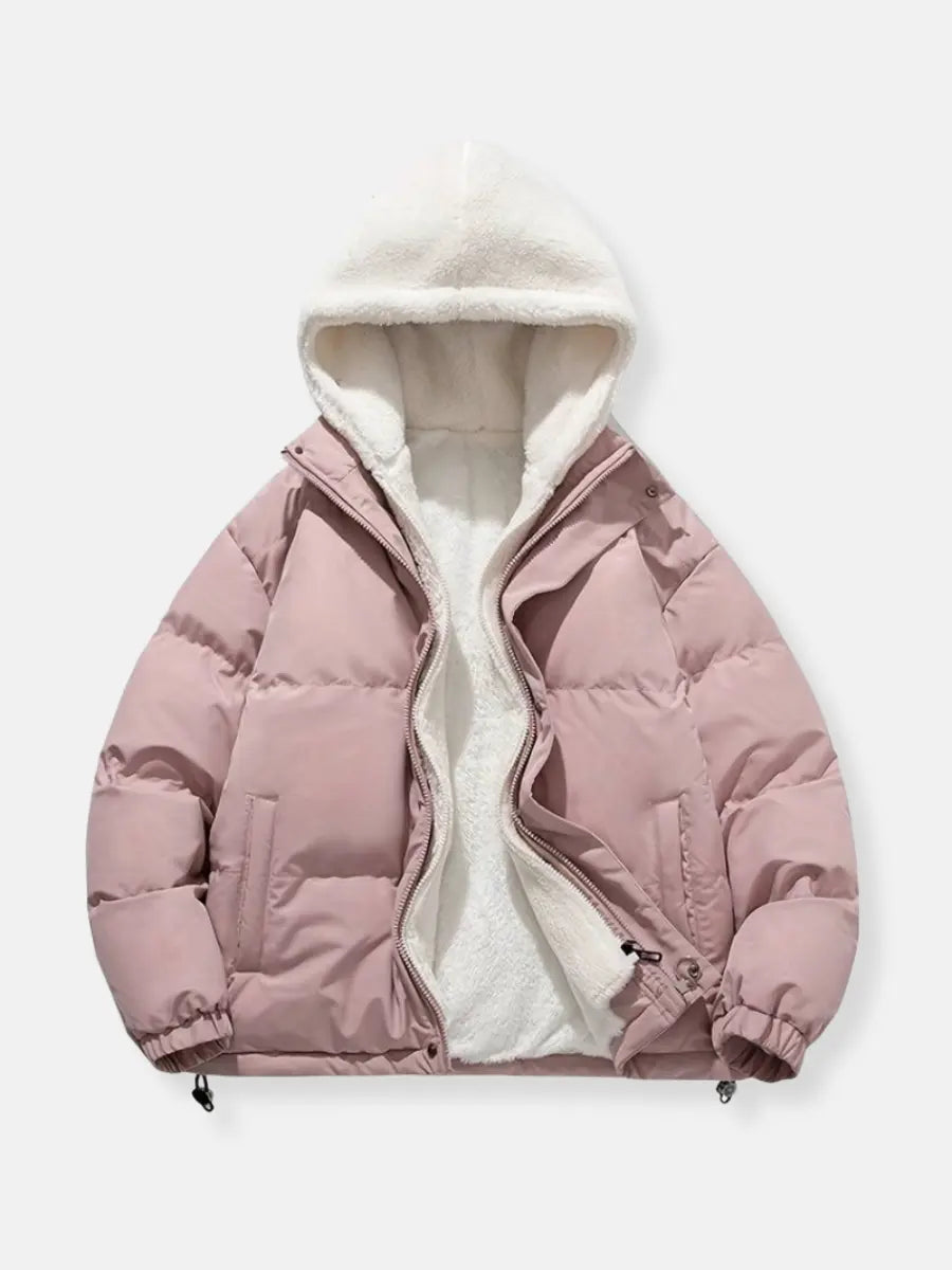 Manteau Hiver à Capuche pour Femmes