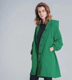 Imperméable à Capuche Oversize pour Femmes