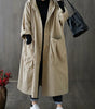 Trenchcoat Long Imperméable pour Femmes