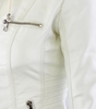 Veste Motard Chic en Similicuir pour Femmes