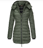 Veste d'Automne À Capuche pour Femmes
