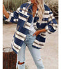 Veste d'Hiver Oversize Carreaux pour Femmes