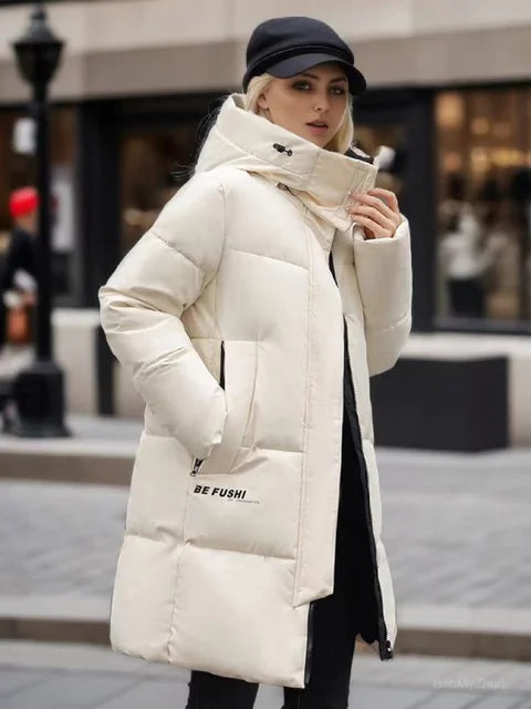 Veste Longue Mi-saison Confortable pour Femmes