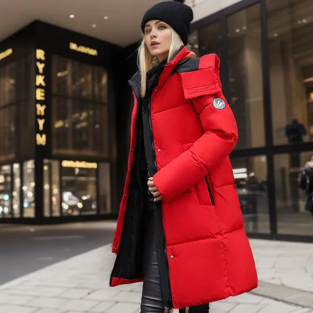 Parka à Capuche pour Femmes