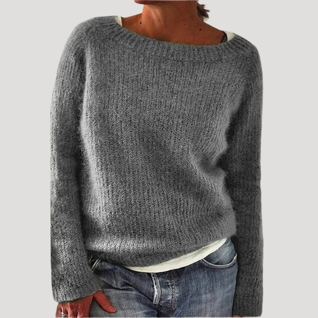 Pull Tricoté Ample pour Femmes