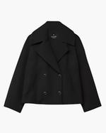 Veste Courte Chic à Double Boutonnage pour Femmes