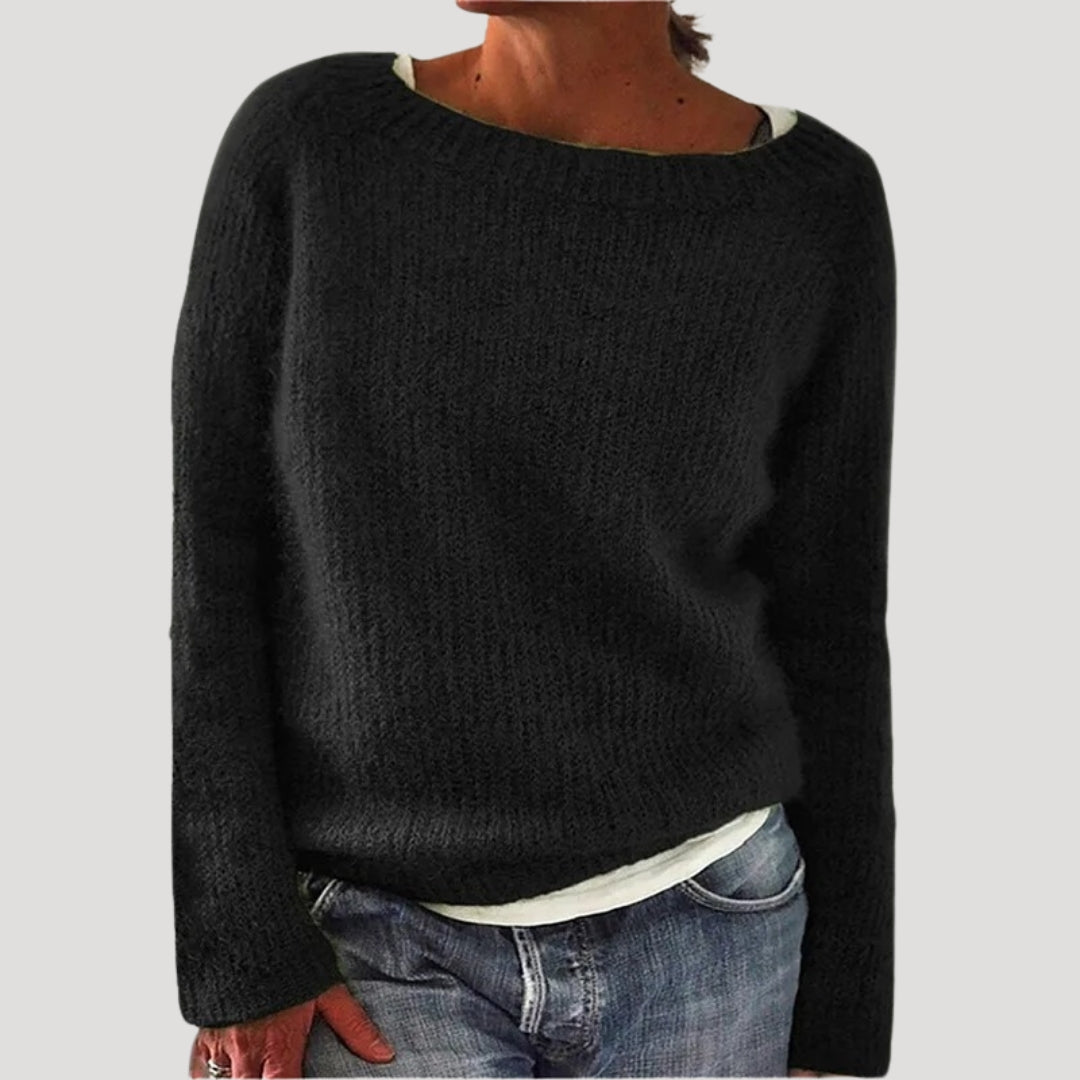 Pull Tricoté Ample pour Femmes