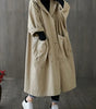 Trenchcoat Long Imperméable pour Femmes