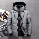 Veste d'Hiver pour Homme - Manteau Chaud, Imperméable et à Capuche