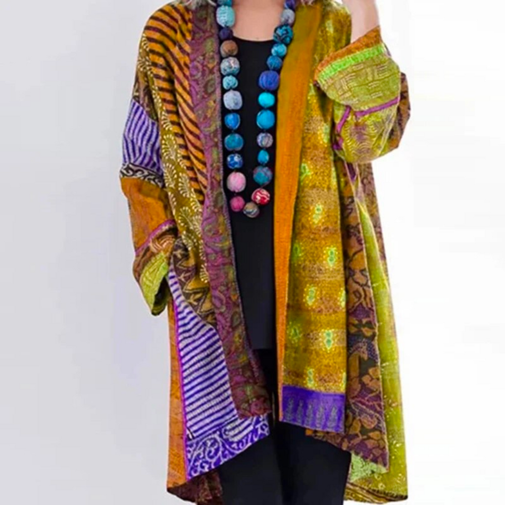 Cardigan Long Coloré pour Femmes