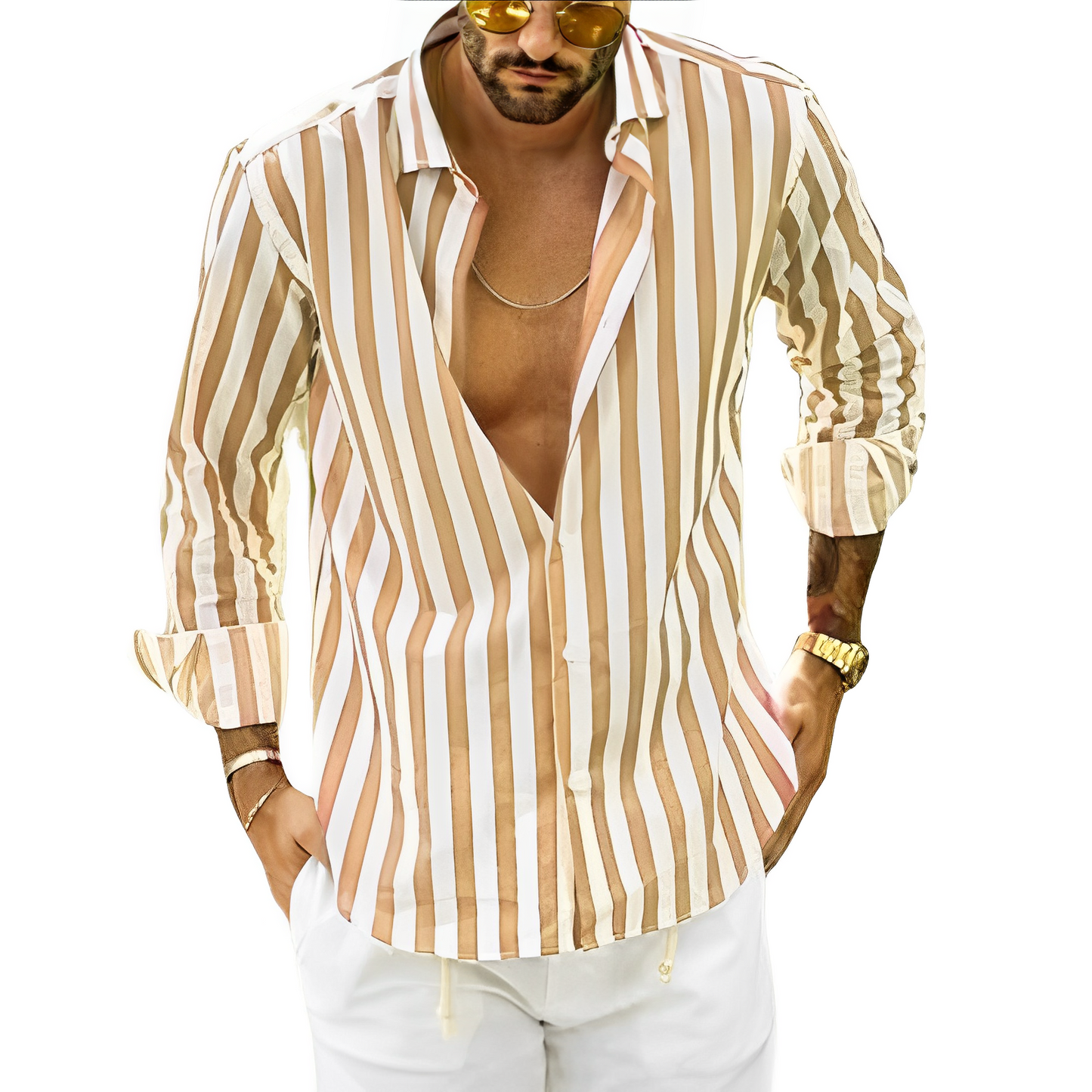 Men's Striped Shirt