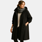 Manteau long en coton pour femmes