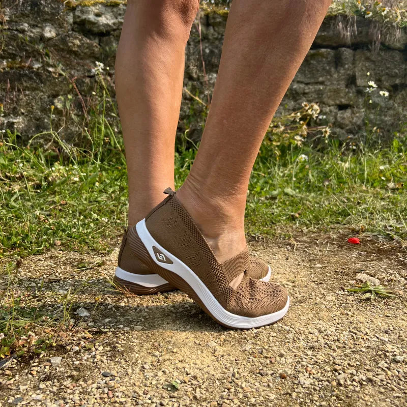 Basket Confortable et Légère Sans Lacets en Maille pour Femme