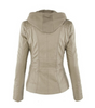 Veste Motard Chic en Similicuir pour Femmes