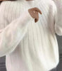 Pull en Tricot à Manches Longues pour Femmes