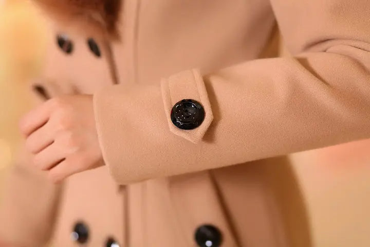 Manteau Luxueux en Fourrure pour Femmes