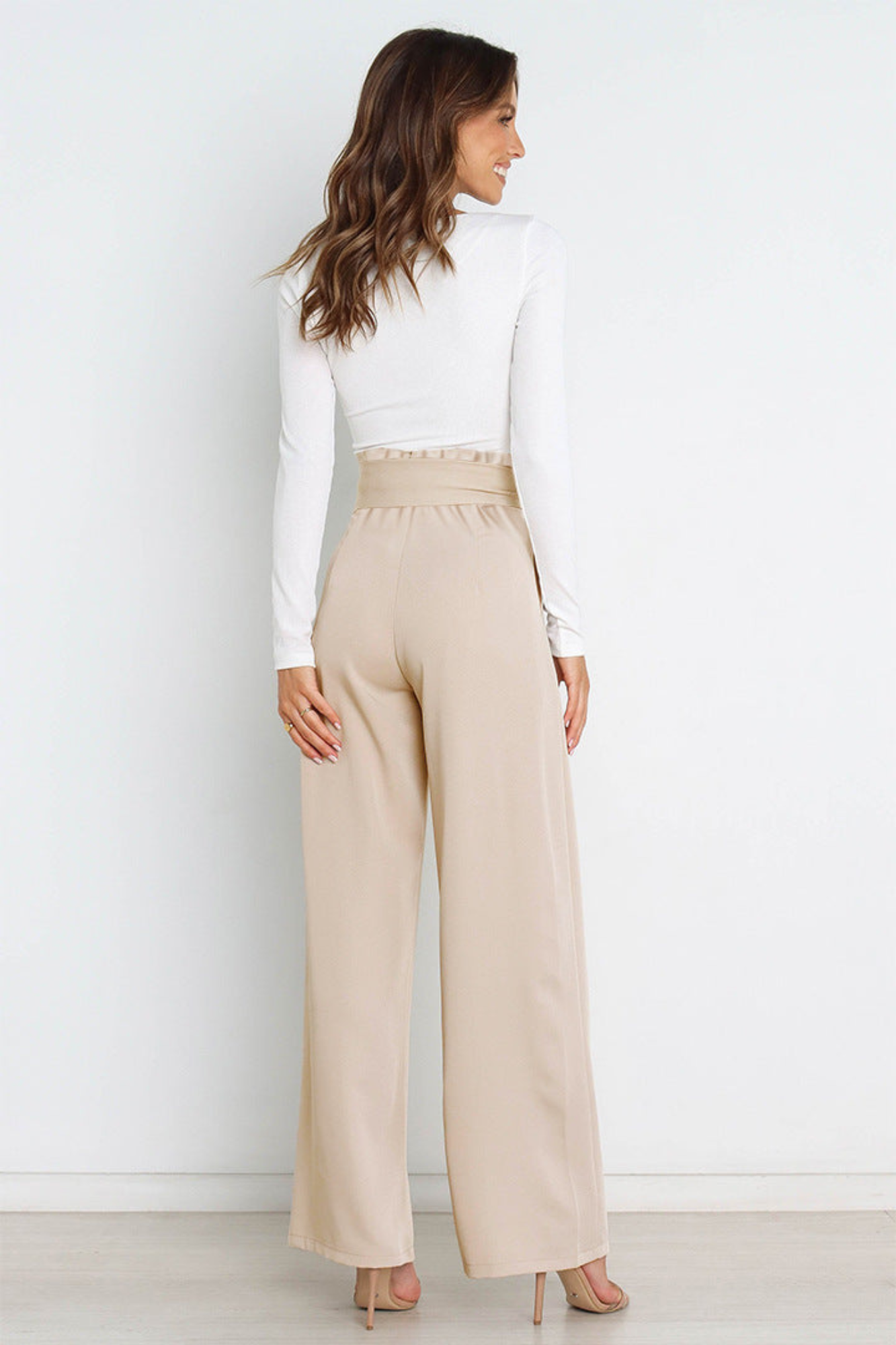 Pantalon Femme Coupe Large pour l'Été
