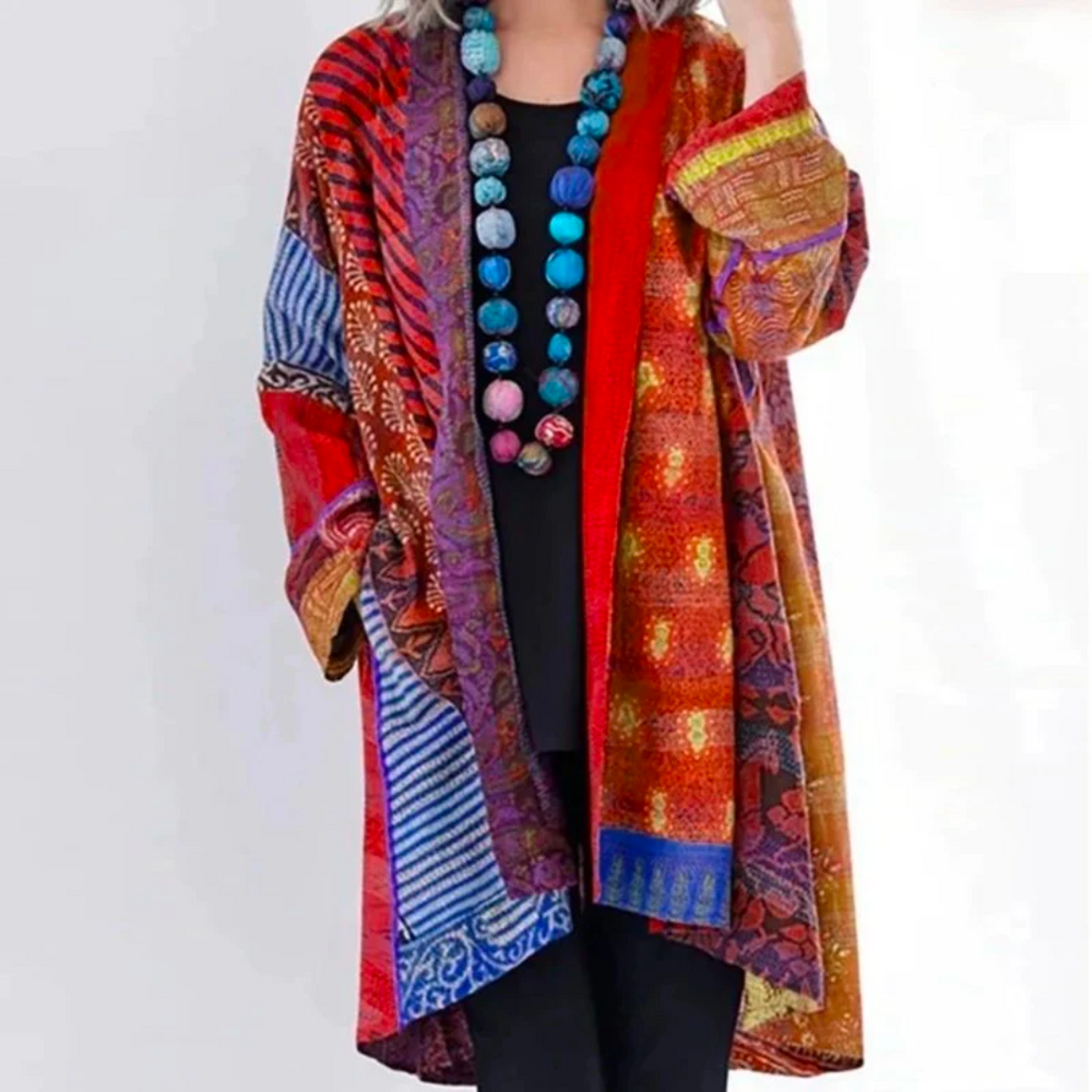 Cardigan Long Coloré pour Femmes