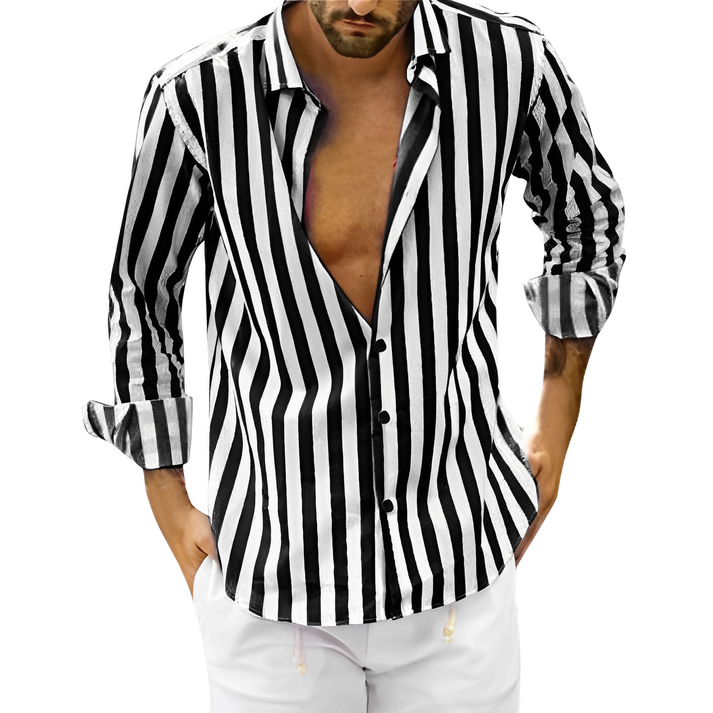 Men's Striped Shirt