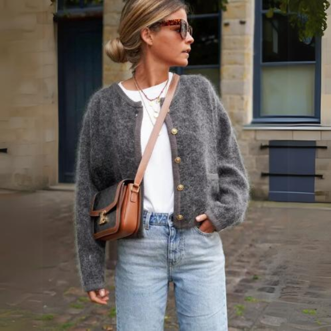 Cardigan Ouvert Élégant pour Femmes